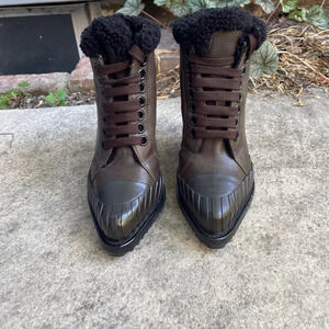 Chloe Rylee shearling Ankle boots, size  36